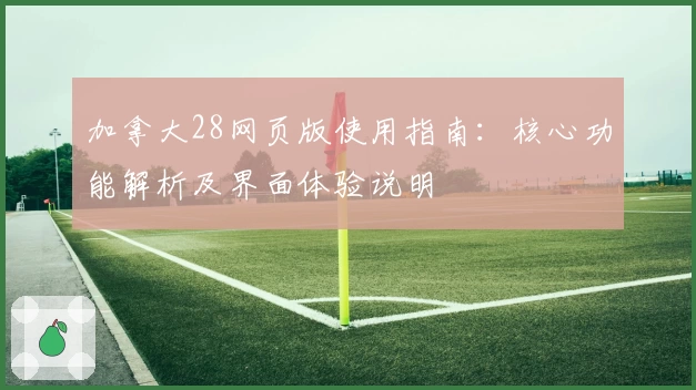 加拿大28网页版使用指南：核心功能解析及界面体验说明